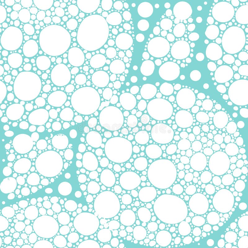 Abstraction snow circles on a light blue background. Vector illustration royalty free illustration