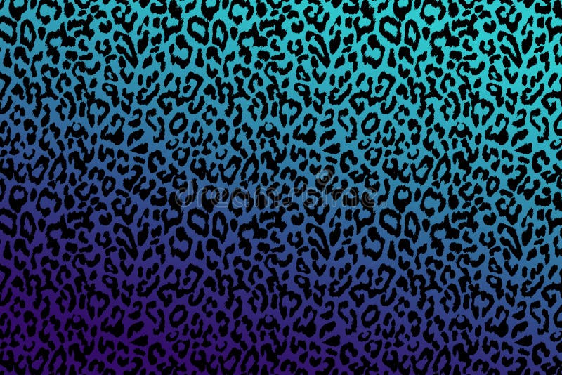 Abstracto Fondo Ilustración De Negro Y Azul Animal Print Stock de  ilustración - Ilustración de artificial, leopardo: 204662738