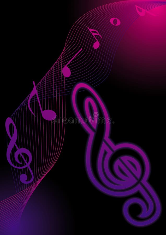 Abstract fantasy music background,vector. Abstract fantasy music background,vector