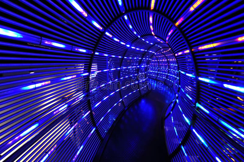 Abstraia o túnel leve imagens de stock royalty free Abstraia o túnel leve imagens de stock royalty free