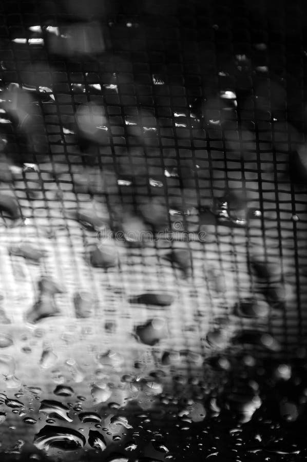 Abstraia pingos de chuva foto de stock Abstraia pingos de chuva foto de stock