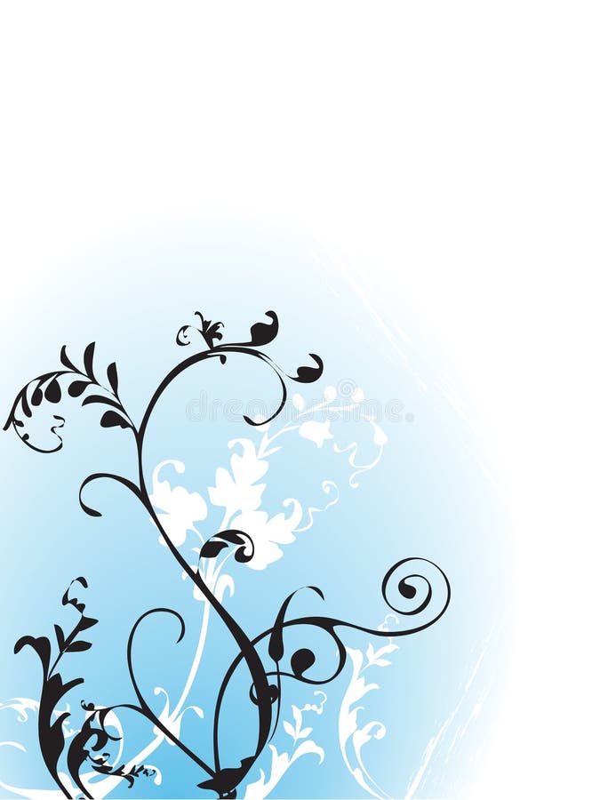 Abstraiga el fondo floral stock de ilustración Abstraiga el fondo floral stock de ilustración