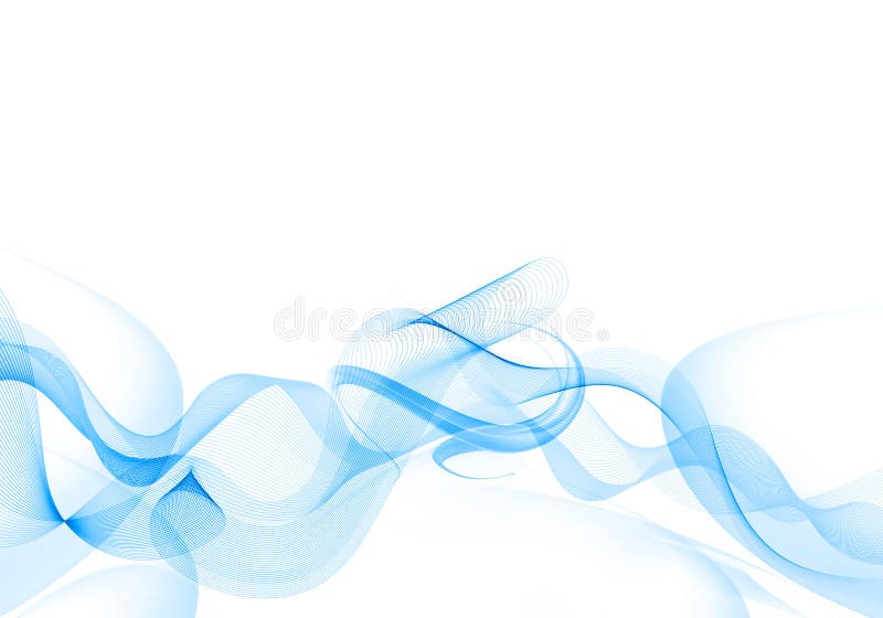 Abstrait, bleu, ondule le fond illustration stock Abstrait, bleu, ondule le fond illustration stock