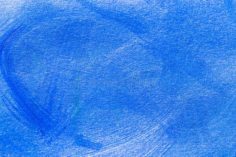 Abstrakcjonistyczna błękitna ręka rysujący akrylowego obrazu sztuki kreatywnie backgroun