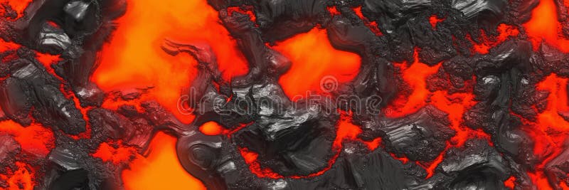 Abstrakcjonistyczna lawa textured Niszczy stopionego natura wzór ilustracja wektor Abstrakcjonistyczna lawa textured Niszczy stopionego natura wzór ilustracja wektor
