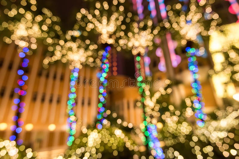 Abstrakcjonistyczna tła bokeh kurenda obrazy stock