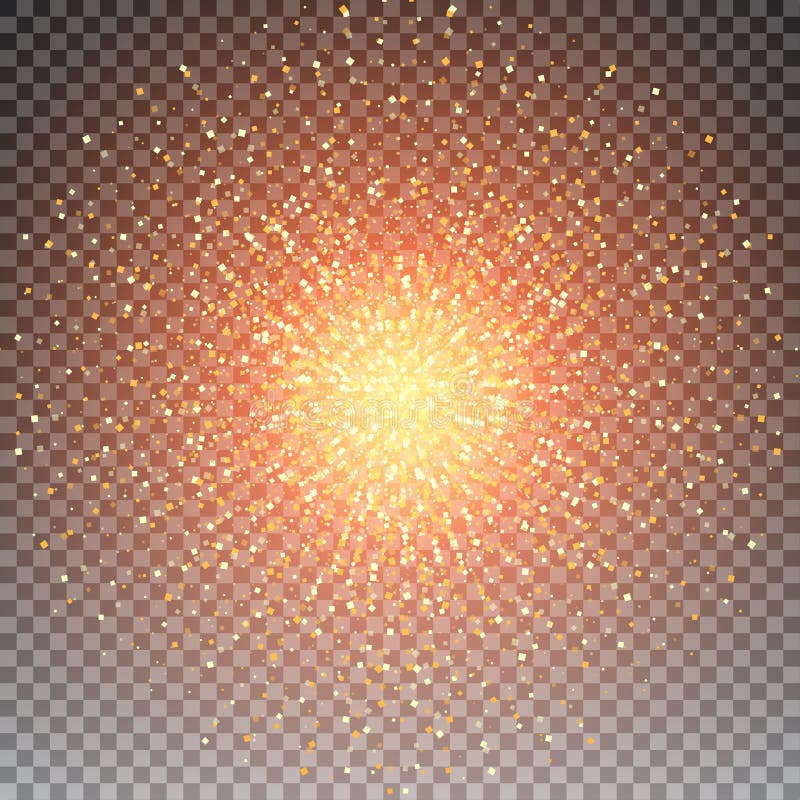 Abstrakcjonistycznego jaskrawego złotego shimmer cząsteczek wektoru rozjarzony kwadratowy tło ilustracja wektor Abstrakcjonistycznego jaskrawego złotego shimmer cząsteczek wektoru rozjarzony kwadratowy tło ilustracja wektor