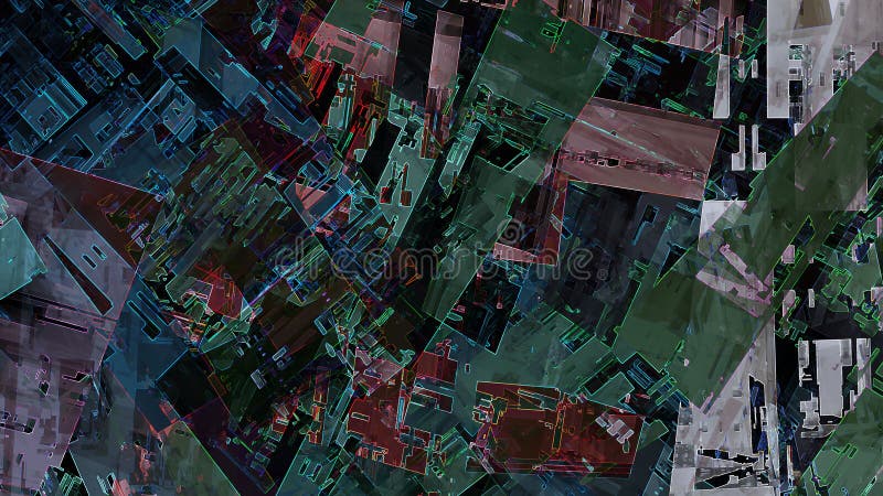Abstrakcjonistycznego miastowego miasto tekstury farby futurystycznego geometrycznego wzoru technologii kolorowy tło ilustracji Abstrakcjonistycznego miastowego miasto tekstury farby futurystycznego geometrycznego wzoru technologii kolorowy tło ilustracji