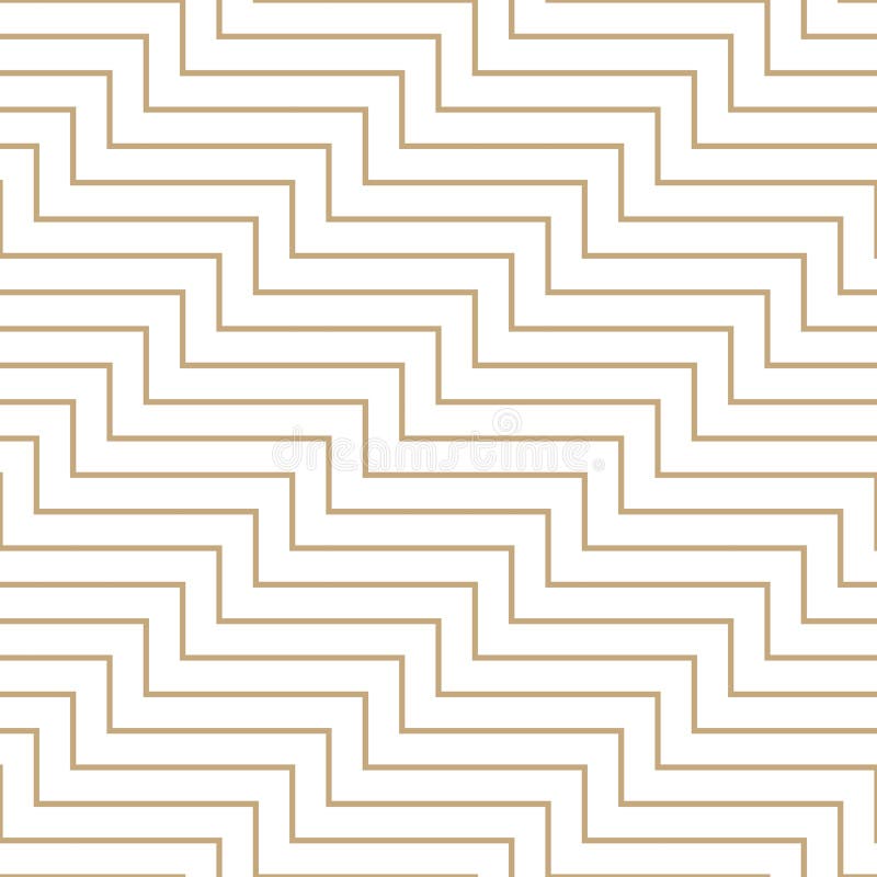 Abstrakcjonistyczny geometryczny złoty minimalny graficznego projekta druku linii wzór royalty ilustracja