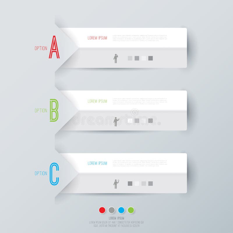 Abstrakcjonistyczny infographics szablonu projekt. ilustracja wektor Abstrakcjonistyczny infographics szablonu projekt. ilustracja wektor