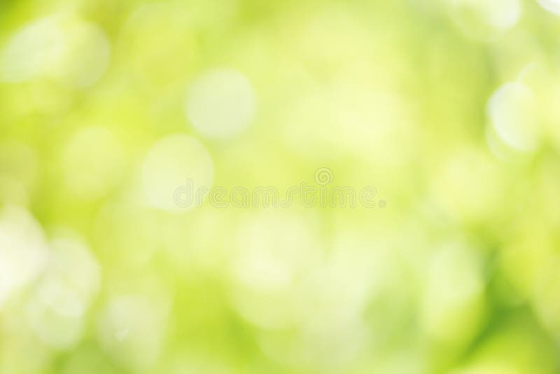 Abstrakcjonistyczny kurendy zieleni bokeh tło fotografia royalty free