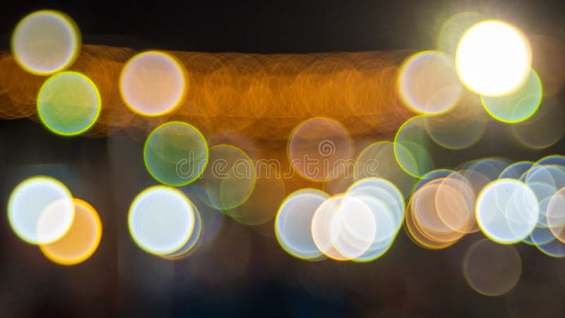 Abstrakcjonistyczny kółkowy bokeh fotografia stock