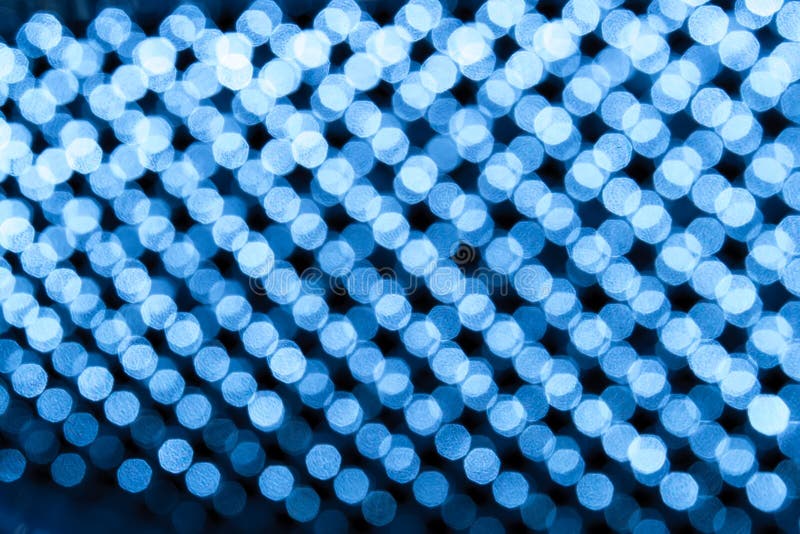 Abstrakcjonistyczny kółkowy bokeh bluebackground fotografia royalty free