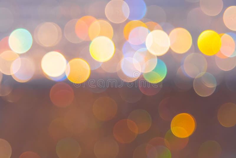 Abstrakcjonistyczny kółkowy bokeh od lekkiej dekoraci dla tła obrazy royalty free