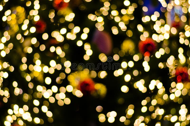 Abstrakcjonistyczny kółkowy bokeh tło święto bożęgo narodzenia i nowy rok zdjęcia royalty free