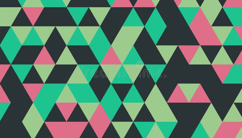 Abstrakcjonistyczny retro wzór geometryczni kształty Geometrycznego modnisia trójgraniasty tło, wektor ilustracji Abstrakcjonistyczny retro wzór geometryczni kształty Geometrycznego modnisia trójgraniasty tło, wektor ilustracji