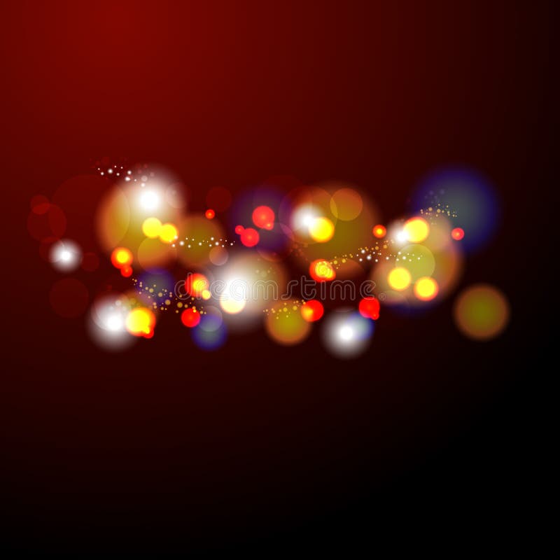 Abstrakcjonistyczny wektorowy tła bokeh światło ilustracji Abstrakcjonistyczny wektorowy tła bokeh światło ilustracji
