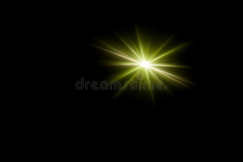 Abstract image of green lighting flare and flash, like supernova star. Abstract image of green lighting flare and flash, like supernova star.