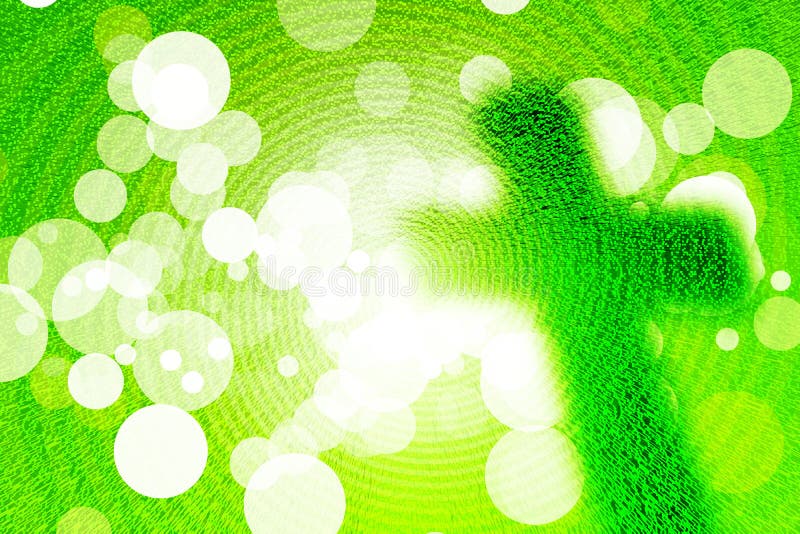 Abstrakcjonistyczny święty przecinający Christ z bokeh na zielonym tle, relig obrazy royalty free Abstrakcjonistyczny święty przecinający Christ z bokeh na zielonym tle, relig obrazy royalty free