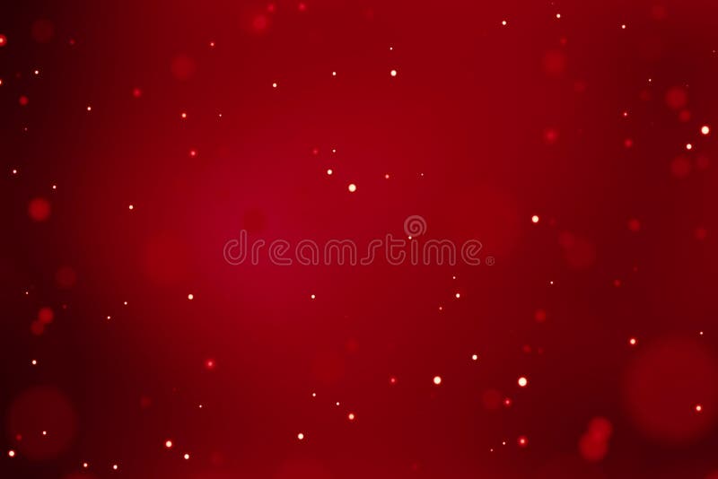 Abstrakcjonistycznych bożych narodzeń gradientowy czerwony tło z bokeh spływaniem, świąteczny wakacyjny szczęśliwy nowy rok