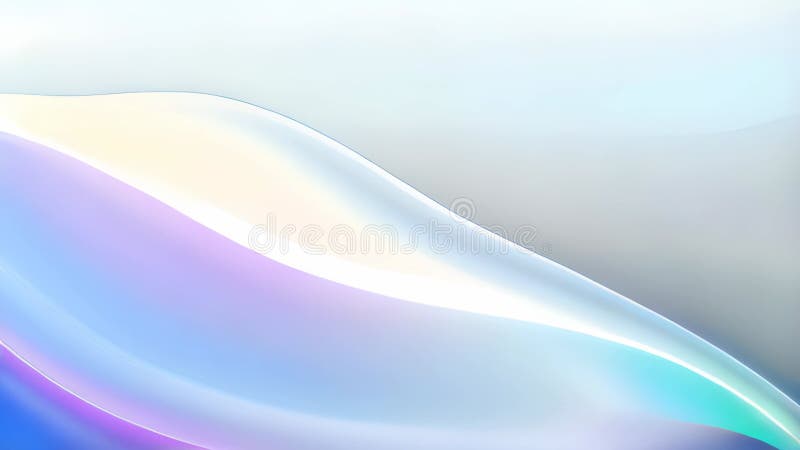 Abstrakcyjne fale holograficzne na irytującym tle. wygenerowany ai ilustracji
