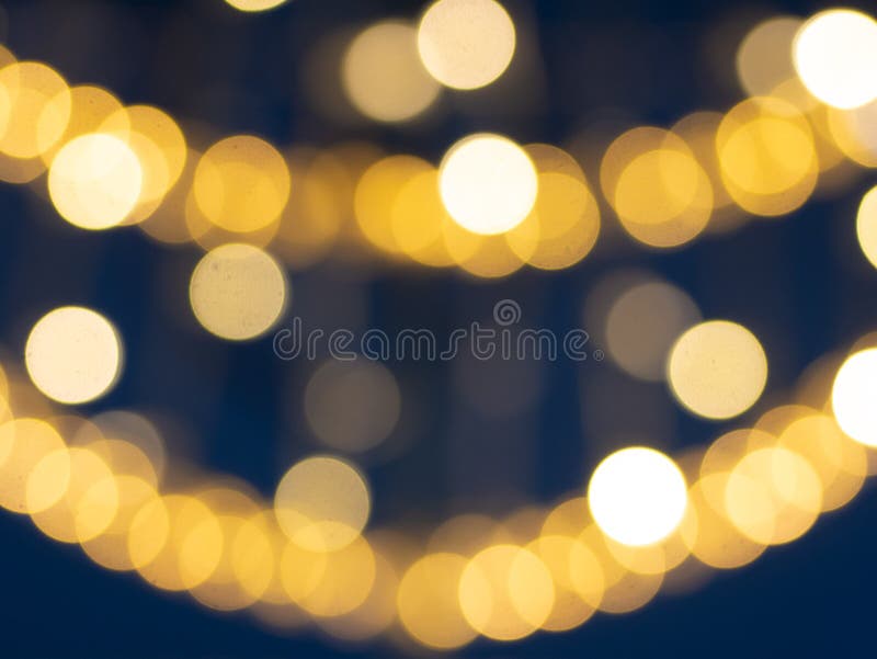 Abstrakcyjne okrągłe bokeh tło światła świątecznego. uroczysty kontekst zdjęcie royalty free