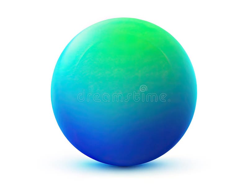 Abstrakcyjny BlueGreen Gradient Minimalistyczna Sztuka Cyfrowa dla Nowoczesnej Konstrukcji royalty ilustracja