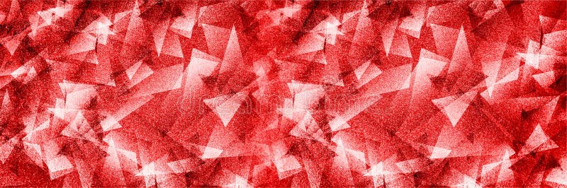 Abstrakcyjny czerwony wzorek i bloki w tle z cieniowanym tłem w linii ukośnej z tłem transparentu z vintage textured. ilustracji