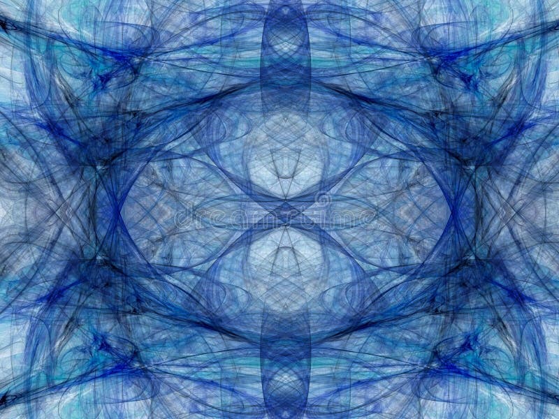 abstrakcyjny tło Cyfrowego kolaż z fractals