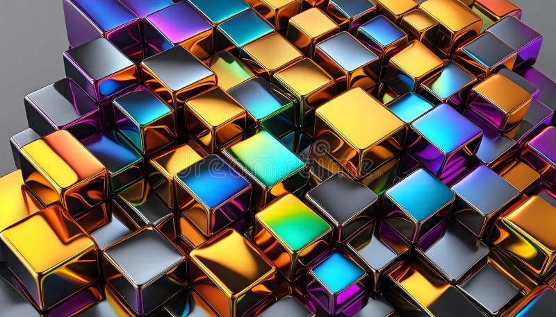 Abstract background from a rainbow flow of liquid metal, background for design, Decoration for wallpaper, desktop, poster, booklet cover. Printing on clothes, T-shirts. Creative illustration for design. Abstract background from a rainbow flow of liquid metal, background for design, Decoration for wallpaper, desktop, poster, booklet cover. Printing on clothes, T-shirts. Creative illustration for design