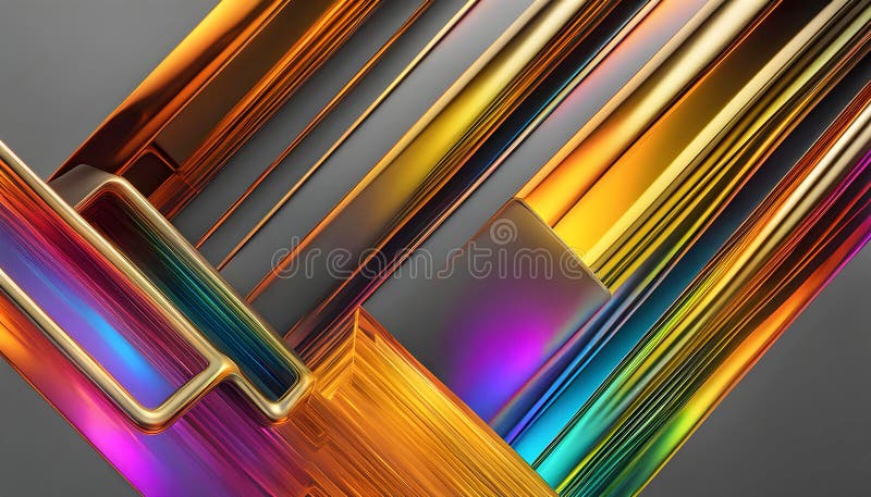 Abstract background from a rainbow flow of liquid metal, background for design, Decoration for wallpaper, desktop, poster, booklet cover. Printing on clothes, T-shirts. Creative illustration for design. Abstract background from a rainbow flow of liquid metal, background for design, Decoration for wallpaper, desktop, poster, booklet cover. Printing on clothes, T-shirts. Creative illustration for design