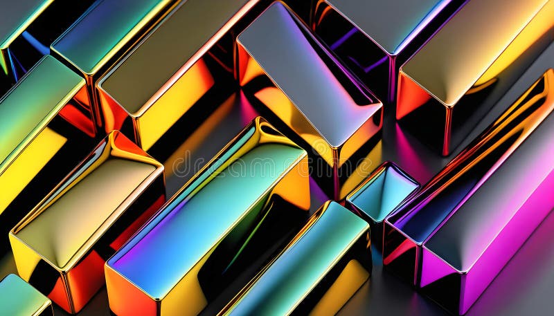 Abstract background from a rainbow flow of liquid metal, background for design, Decoration for wallpaper, desktop, poster, booklet cover. Printing on clothes, T-shirts. Creative illustration for design. Abstract background from a rainbow flow of liquid metal, background for design, Decoration for wallpaper, desktop, poster, booklet cover. Printing on clothes, T-shirts. Creative illustration for design