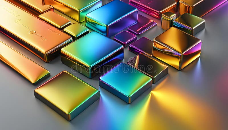 Abstract background from a rainbow flow of liquid metal, background for design, Decoration for wallpaper, desktop, poster, booklet cover. Printing on clothes, T-shirts. Creative illustration for design. Abstract background from a rainbow flow of liquid metal, background for design, Decoration for wallpaper, desktop, poster, booklet cover. Printing on clothes, T-shirts. Creative illustration for design