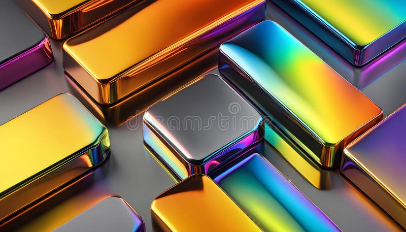 Abstract background from a rainbow flow of liquid metal, background for design, Decoration for wallpaper, desktop, poster, booklet cover. Printing on clothes, T-shirts. Creative illustration for design. Abstract background from a rainbow flow of liquid metal, background for design, Decoration for wallpaper, desktop, poster, booklet cover. Printing on clothes, T-shirts. Creative illustration for design