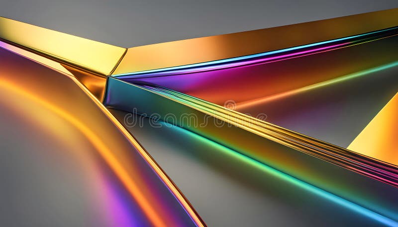 Abstract background from a rainbow flow of liquid metal, background for design, Decoration for wallpaper, desktop, poster, booklet cover. Printing on clothes, T-shirts. Creative illustration for design. Abstract background from a rainbow flow of liquid metal, background for design, Decoration for wallpaper, desktop, poster, booklet cover. Printing on clothes, T-shirts. Creative illustration for design