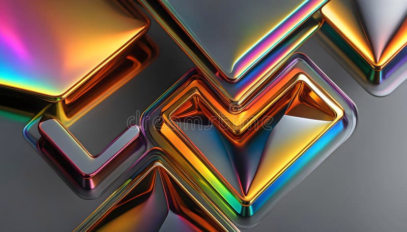 Abstract background from a rainbow flow of liquid metal, background for design, Decoration for wallpaper, desktop, poster, booklet cover. Printing on clothes, T-shirts. Creative illustration for design. Abstract background from a rainbow flow of liquid metal, background for design, Decoration for wallpaper, desktop, poster, booklet cover. Printing on clothes, T-shirts. Creative illustration for design