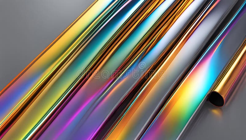 Abstract background from a rainbow flow of liquid metal, background for design, Decoration for wallpaper, desktop, poster, booklet cover. Printing on clothes, T-shirts. Creative illustration for design. Abstract background from a rainbow flow of liquid metal, background for design, Decoration for wallpaper, desktop, poster, booklet cover. Printing on clothes, T-shirts. Creative illustration for design