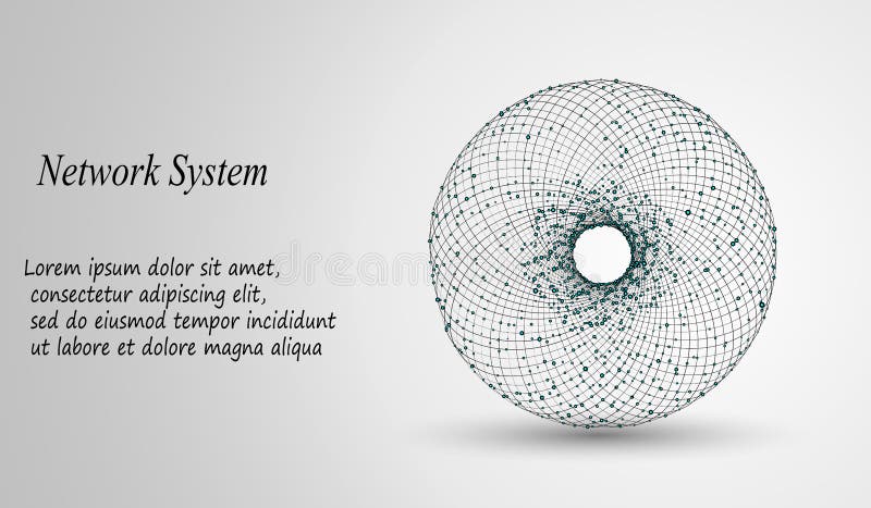 Abstrakt bakgrund med Dots Array och linjer Anslutningsstruktur Geometriskt modernt teknologibegrepp Digitala data Visualiza stock illustrationer Abstrakt bakgrund med Dots Array och linjer Anslutningsstruktur Geometriskt modernt teknologibegrepp Digitala data Visualiza stock illustrationer