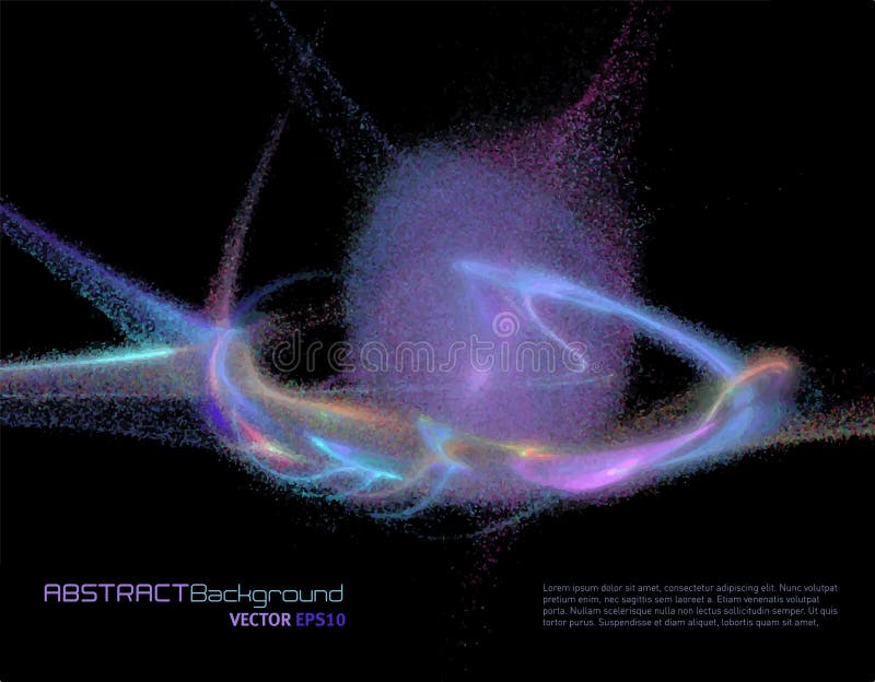 Abstrakt bakgrund med fractalformen vektor illustrationer Abstrakt bakgrund med fractalformen vektor illustrationer