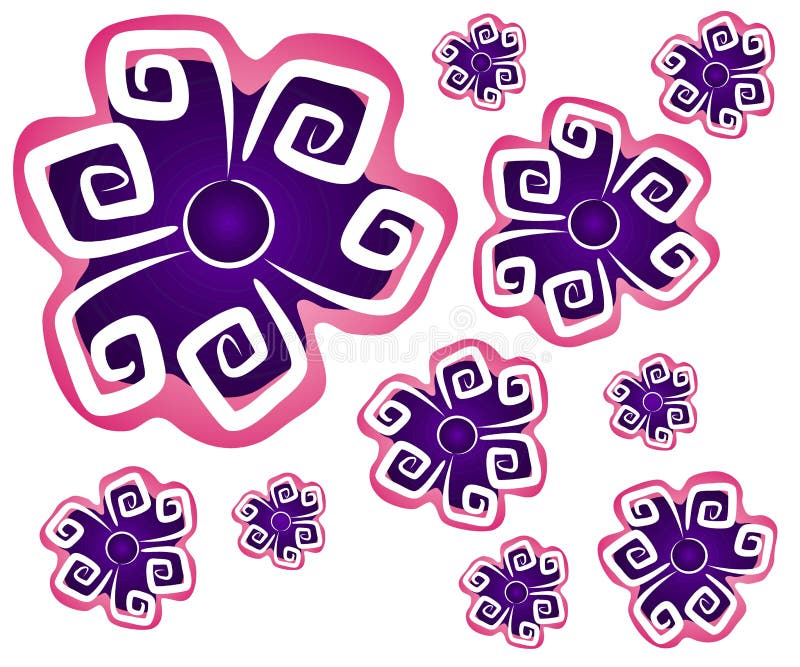 abstrakt bakgrundsblommor vektor illustrationer abstrakt bakgrundsblommor vektor illustrationer