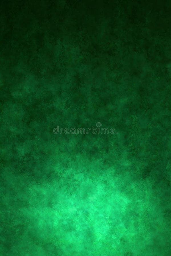 An abstract green hand painted canvas background. An abstract green hand painted canvas background