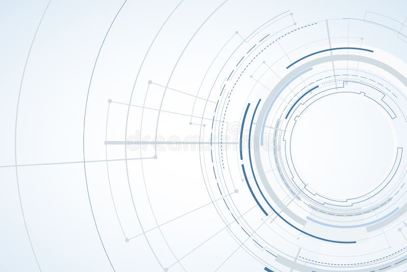 Abstrakt bakgrundstech Futuristisk teknologimanöverenhet Vecto vektor illustrationer