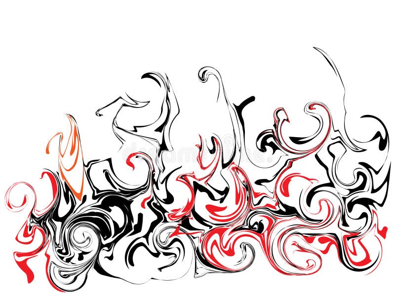 Abstrakt bakgrundsväxt stock illustrationer