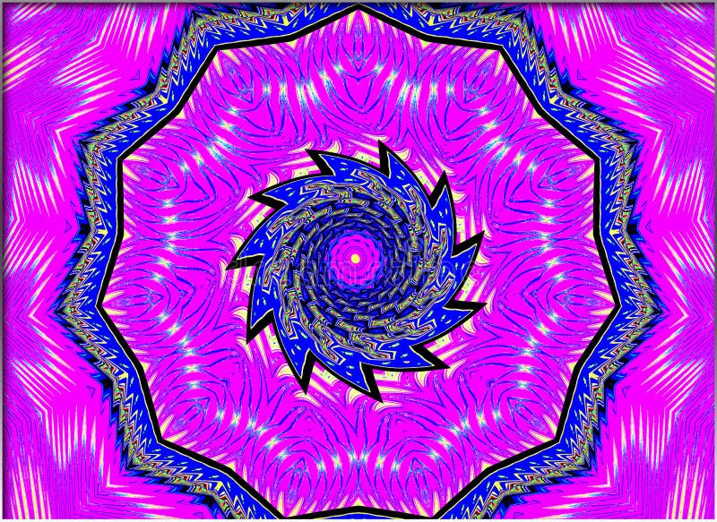Abstrakt digital konst bradford uk vektor illustrationer