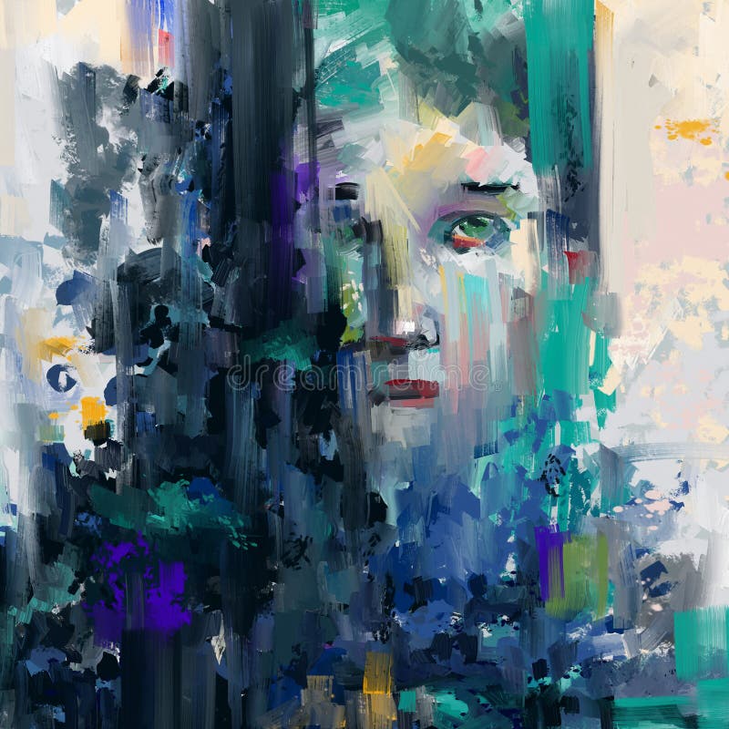 abstrakt framsida royaltyfri illustrationer abstrakt framsida royaltyfri illustrationer