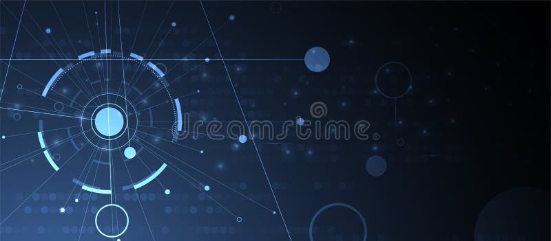 Abstrakt futuristiskt bleknar datateknikaff? rsbakgrund stock illustrationer