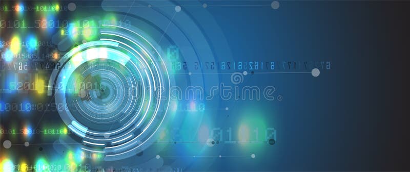 Abstrakt futuristiskt bräde b för teknologi för strömkretsdatorinternet vektor illustrationer