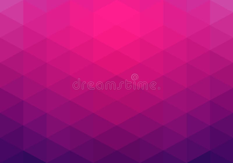 Abstrakt geometrisk bakgrund, rosa trianglar vektor illustrationer