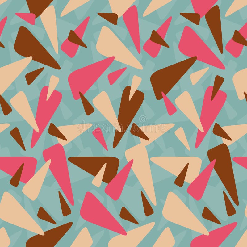Abstrakt geometrisk färgrik modellbakgrund royaltyfri illustrationer