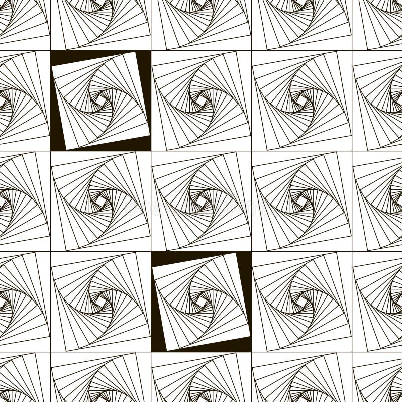 Abstrakt geometrisk modelldesign Vektorillustration för hipstermode Vitsvartfärger stock illustrationer Abstrakt geometrisk modelldesign Vektorillustration för hipstermode Vitsvartfärger stock illustrationer